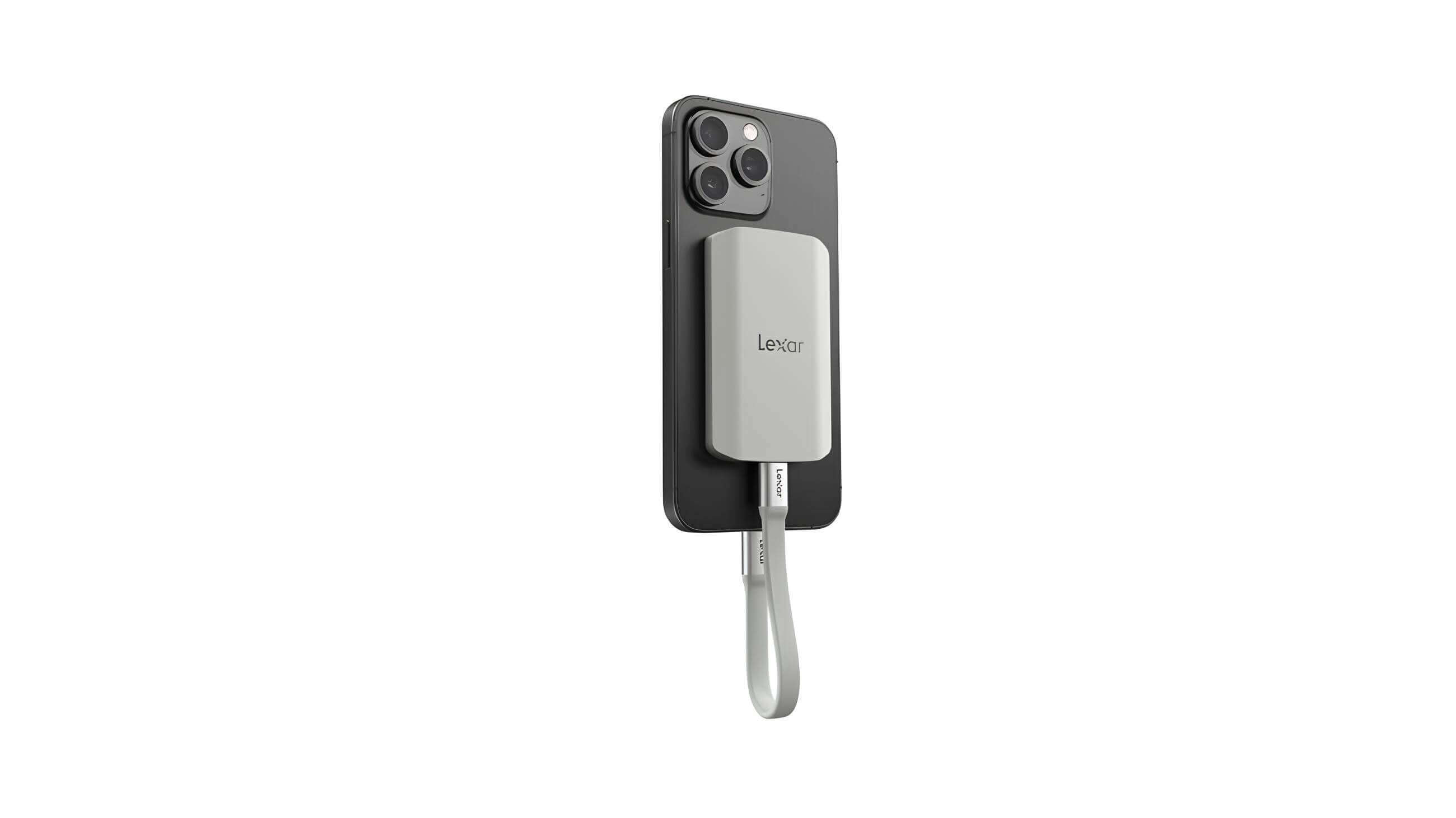 Lexar представила портативный SSD с поддержкой MagSafe