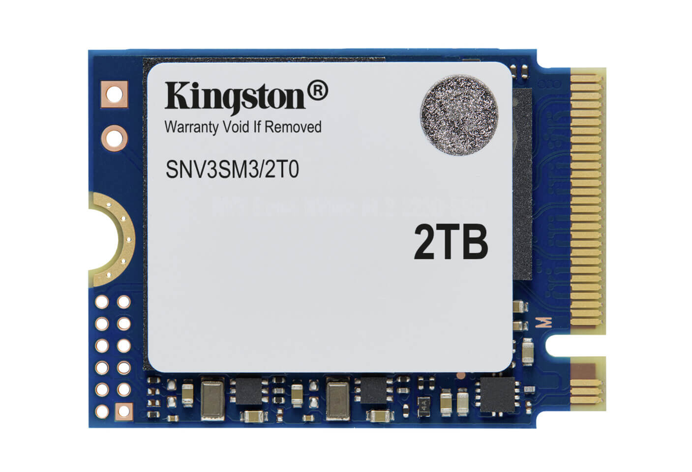 Kingston представила маленький SSD-накопитель NV3 в форм-факторе M.2 2230