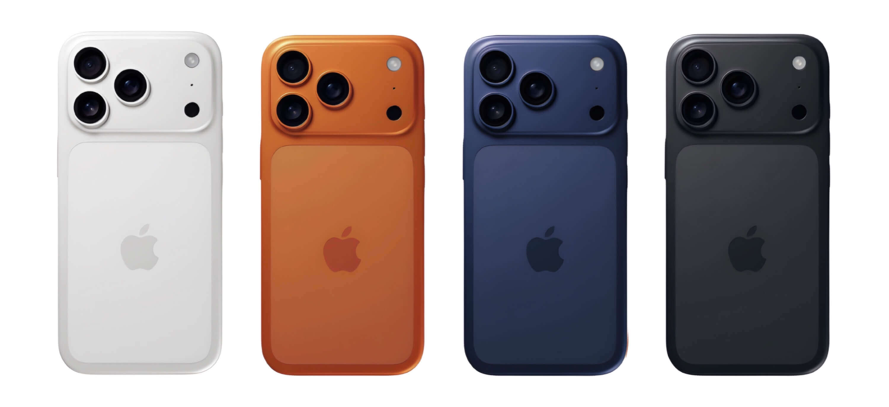 Все цвета iPhone 17 Pro