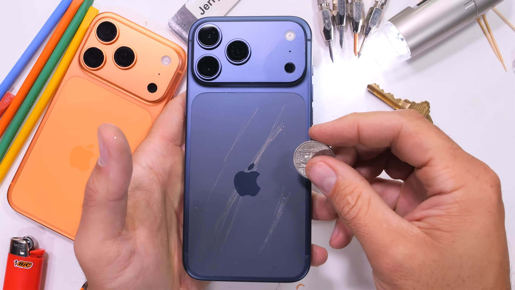 iPhone 17 Pro проверили в тесте на прочность