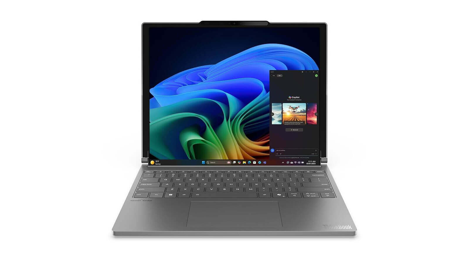 Ноутбук с раздвижным экраном Lenovo ThinkBook Plus G6 Rollable 2025 поступил в продажу