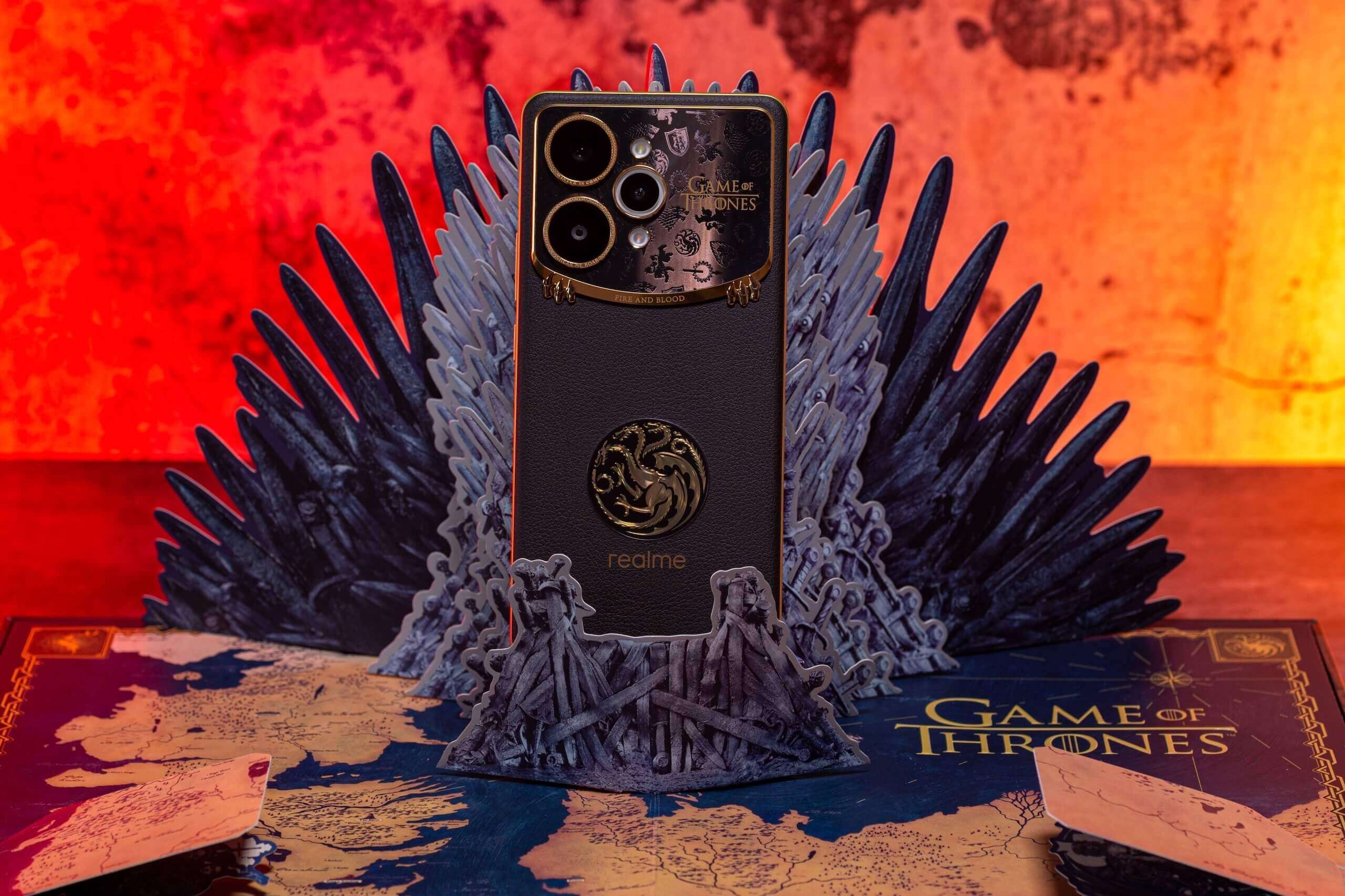Представлен Realme 15 Pro Game of Thrones Limited Edition