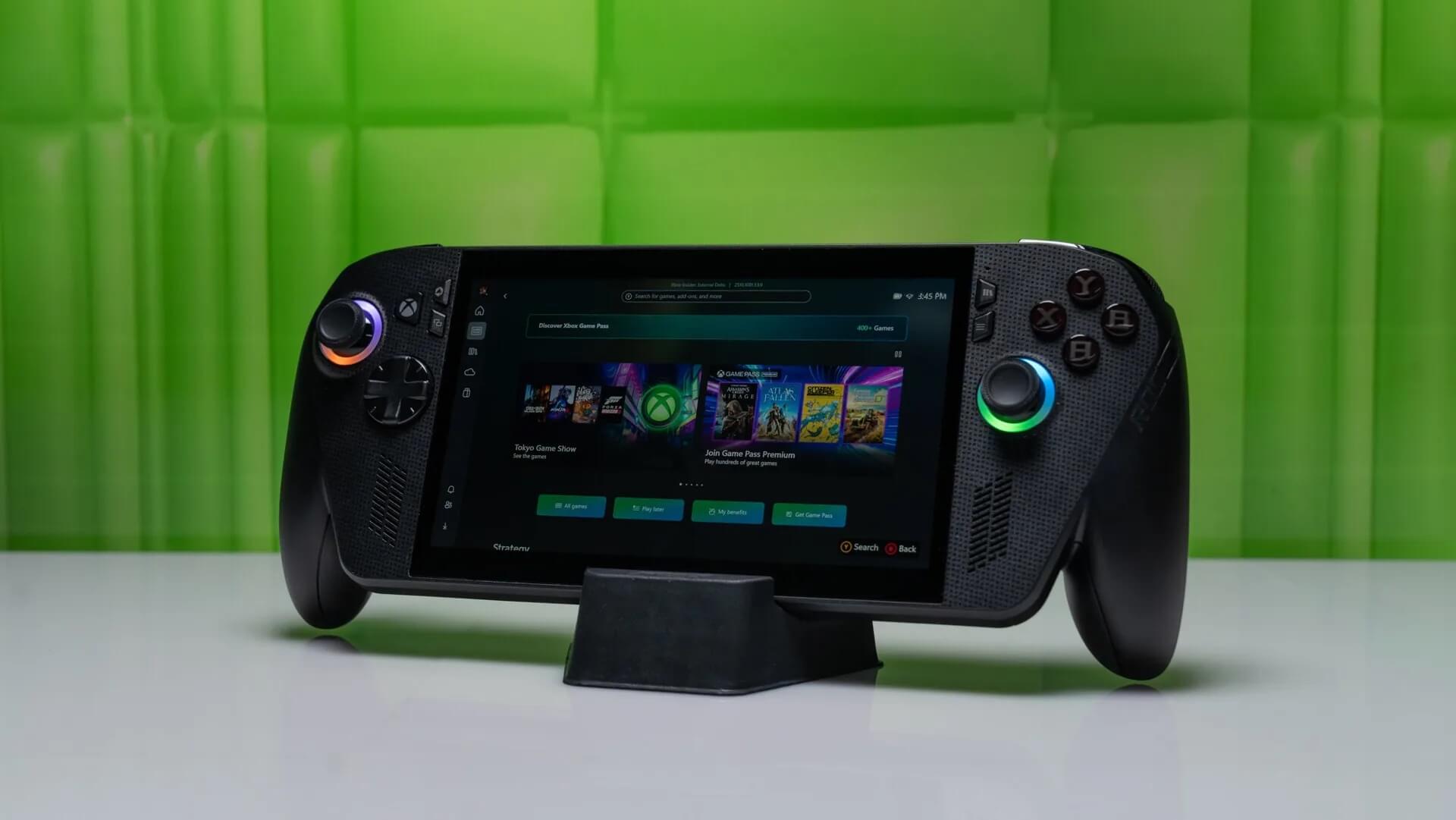 Microsoft готовит свою портативную консоль в честь 25-летия Xbox