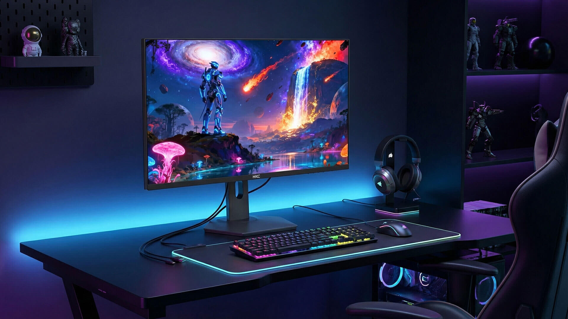 Выпущен HKC M10 Ultra – первый в мире монитор RGB Mini-LED