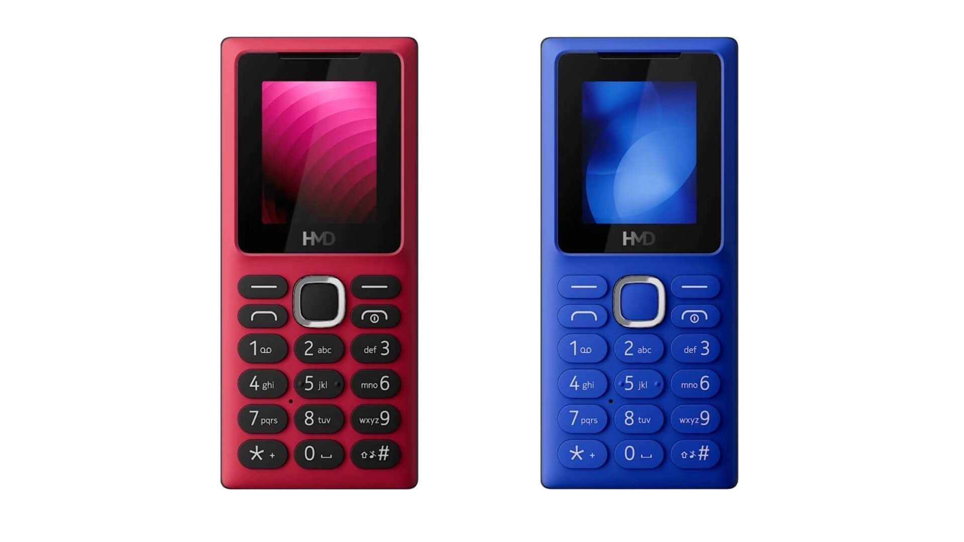 Представлены HMD 100, 101 и 102 – кнопочные телефоны без поддержки 4G