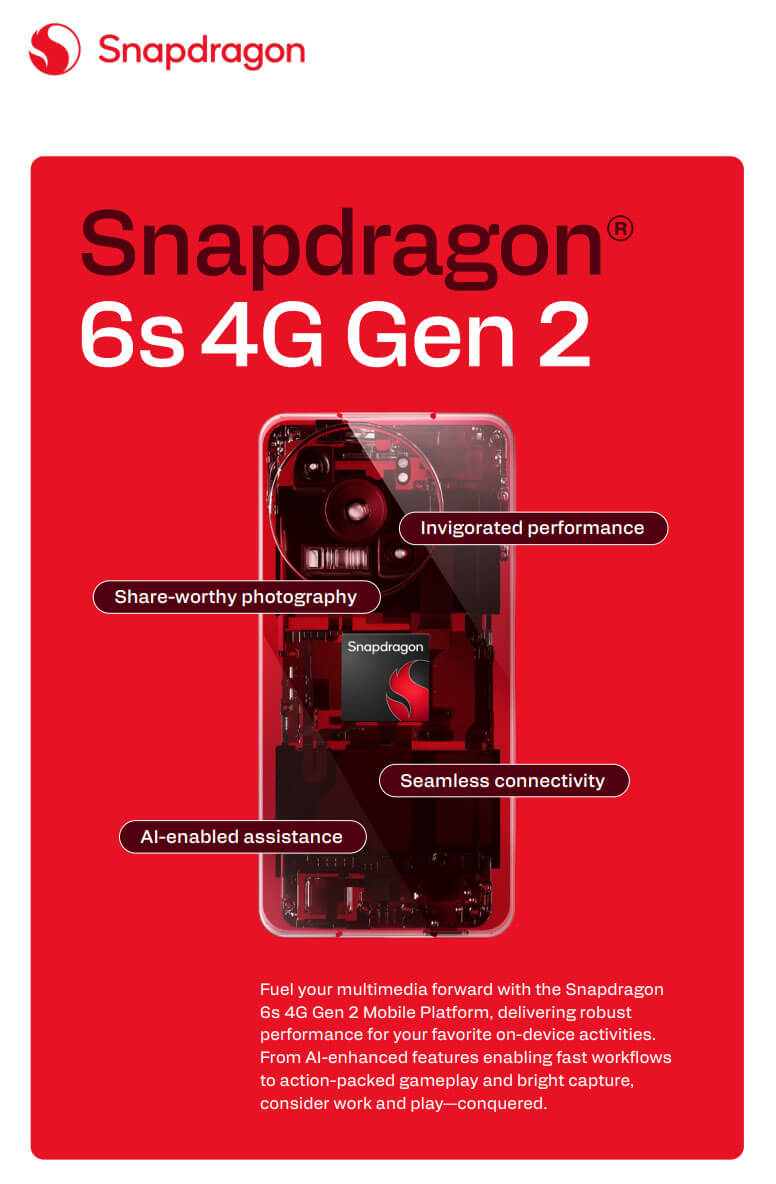 Snapdragon 6s 4G Gen 2 Snapdragon 6s 4G Gen 2