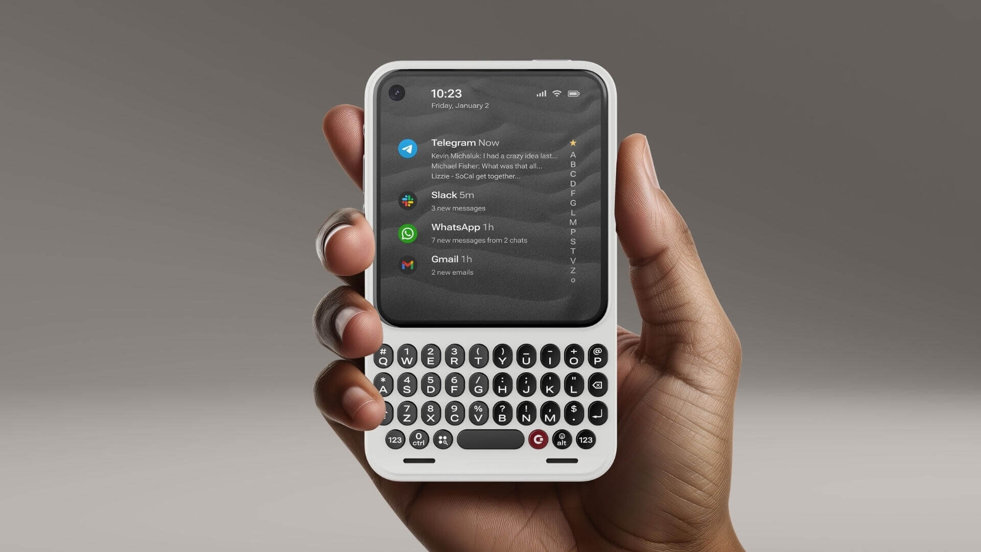 Представлен Clicks Communicator – Android-смартфон с QWERTY-клавиатурой