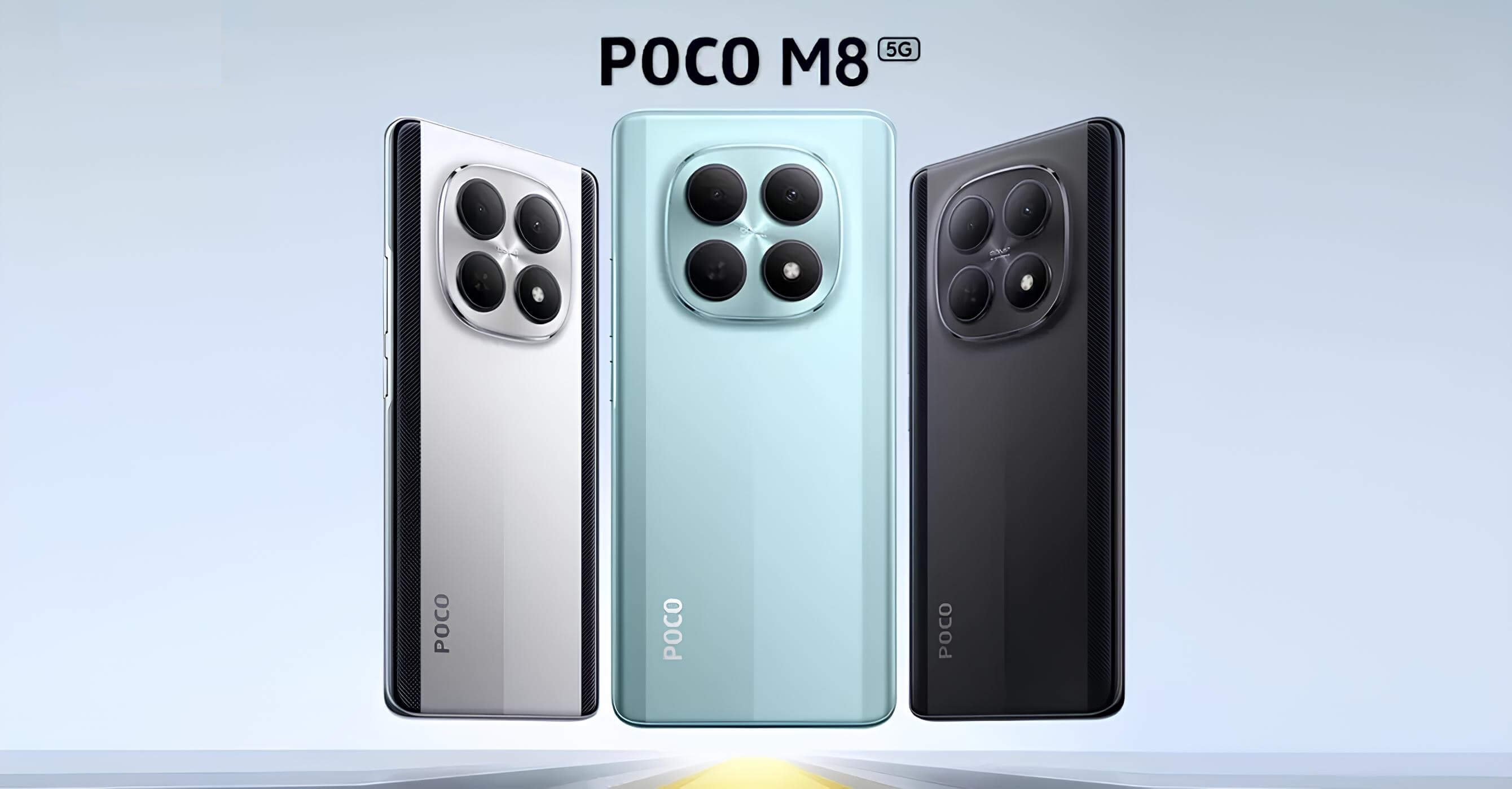 Представлен смартфон Poco M8 5G – AMOLED 120 Гц, 5520 мАч и IP65