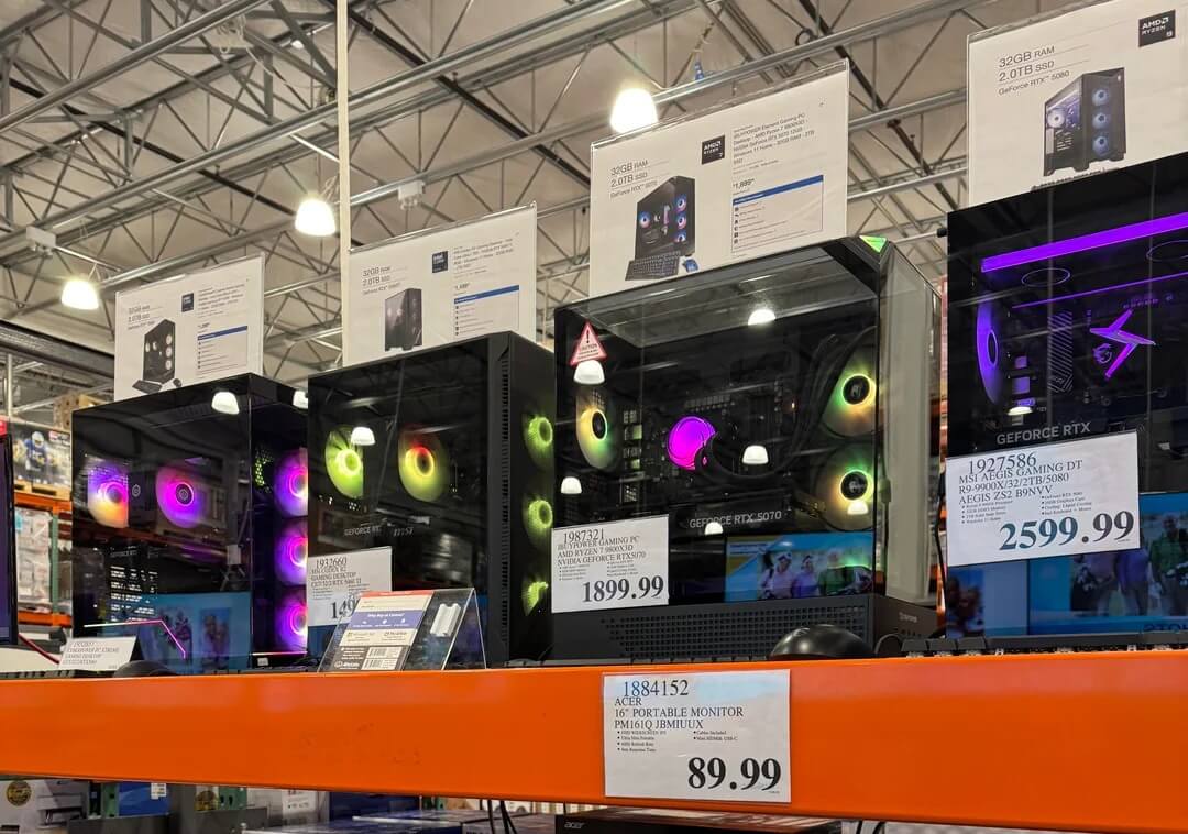 Компьютерные магазины убирают память из демонстрационных ПК из-за краж