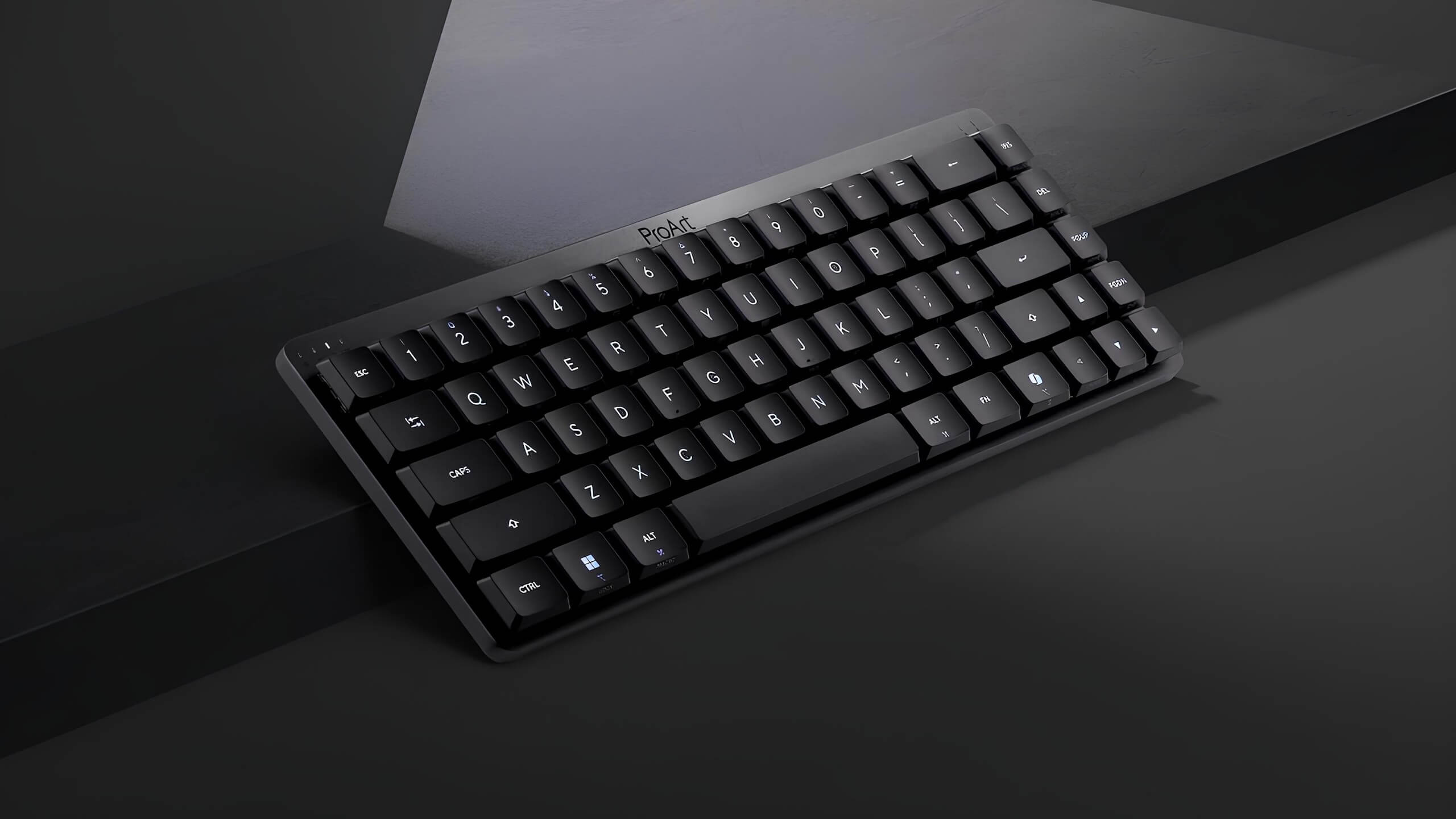 ASUS представила компактную низкопрофильную механическую клавиатуру ProArt KD300