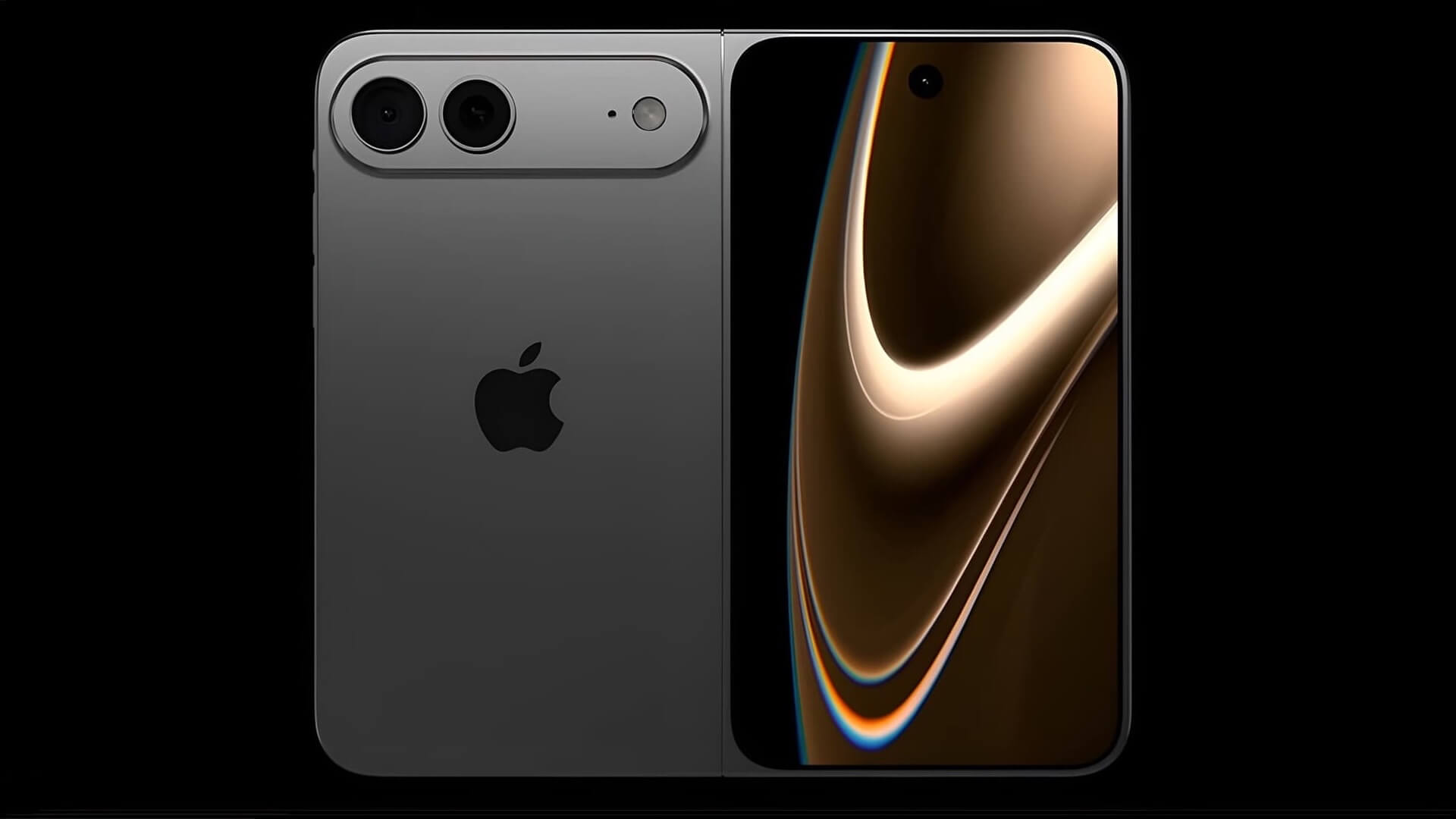 На экране складного iPhone Fold будет складка