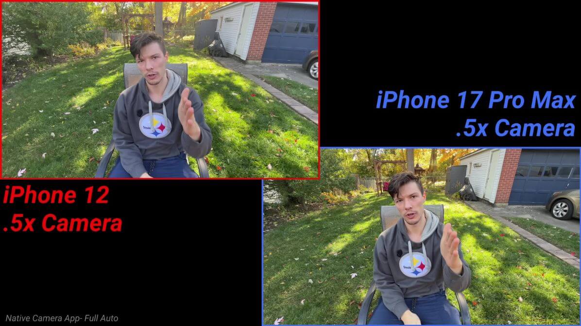 Возможности iPhone 17 Pro Max сравнили с iPhone 12 на практике