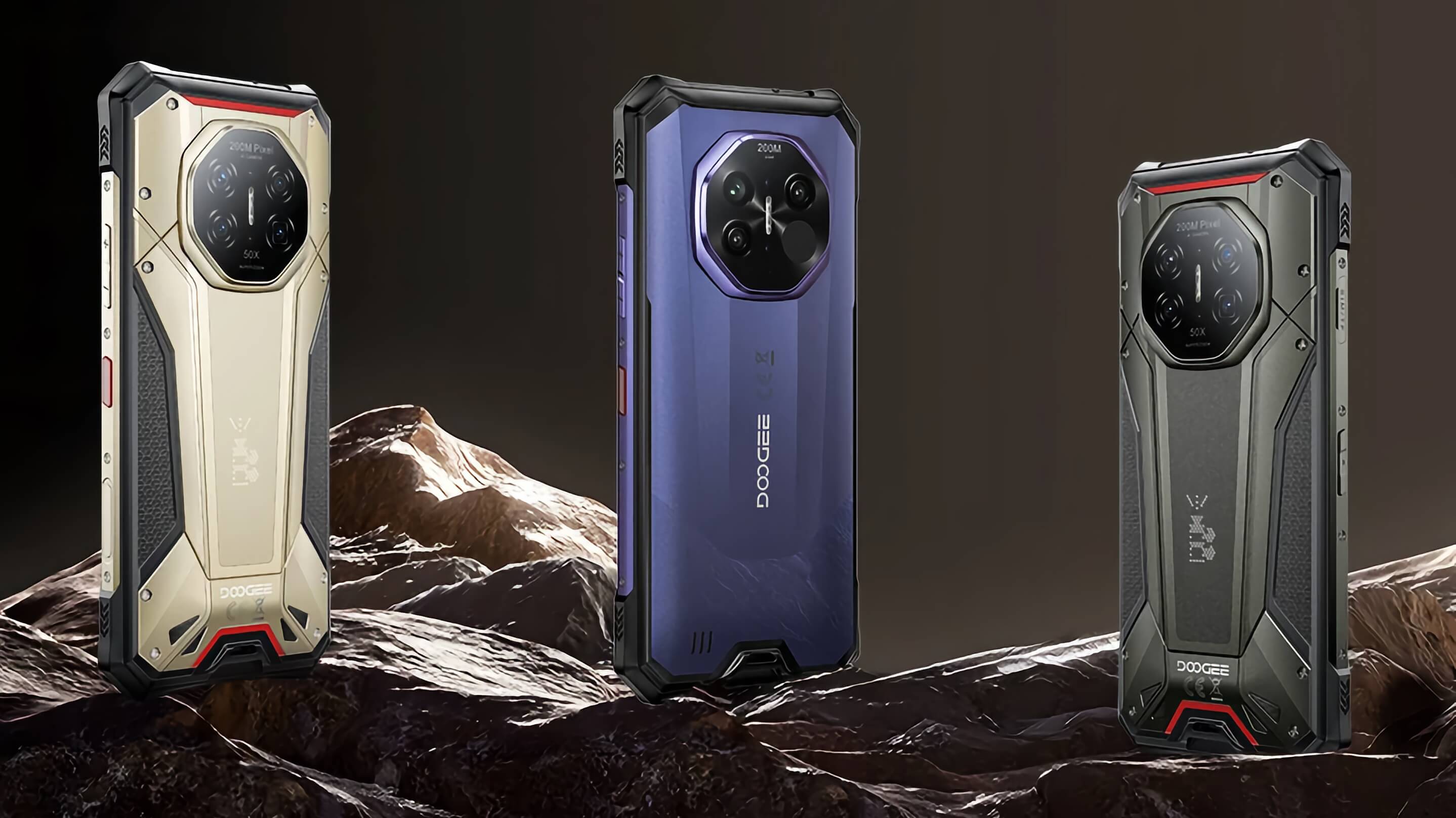 Выпущен Doogee S300 Plus – 1 ТБ ПЗУ, 12 ГБ ОЗУ, камеры на 200 Мп и АКБ на 11 000 мА·ч