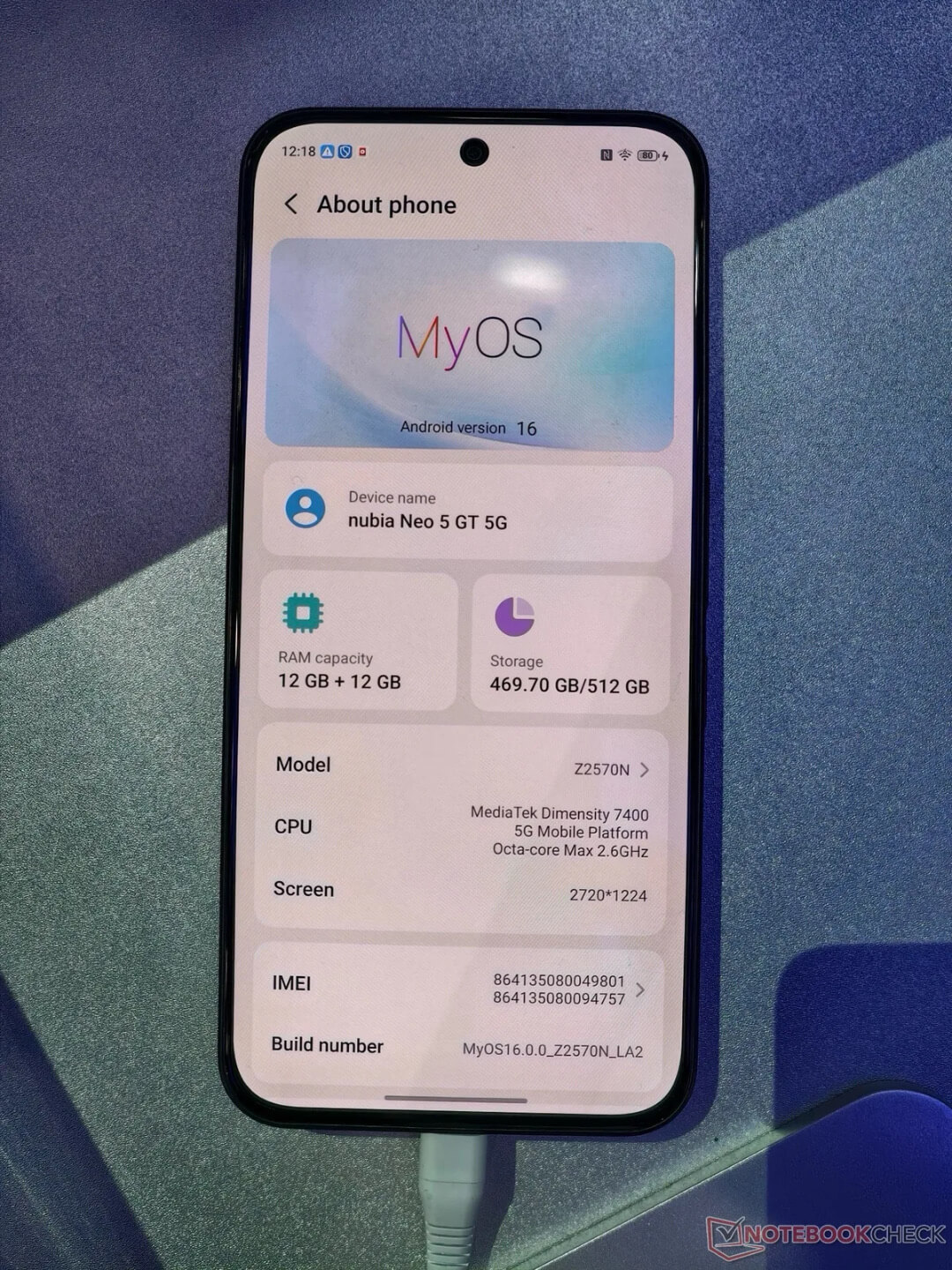 Nubia Neo 5 GT Nubia Neo 5 GT