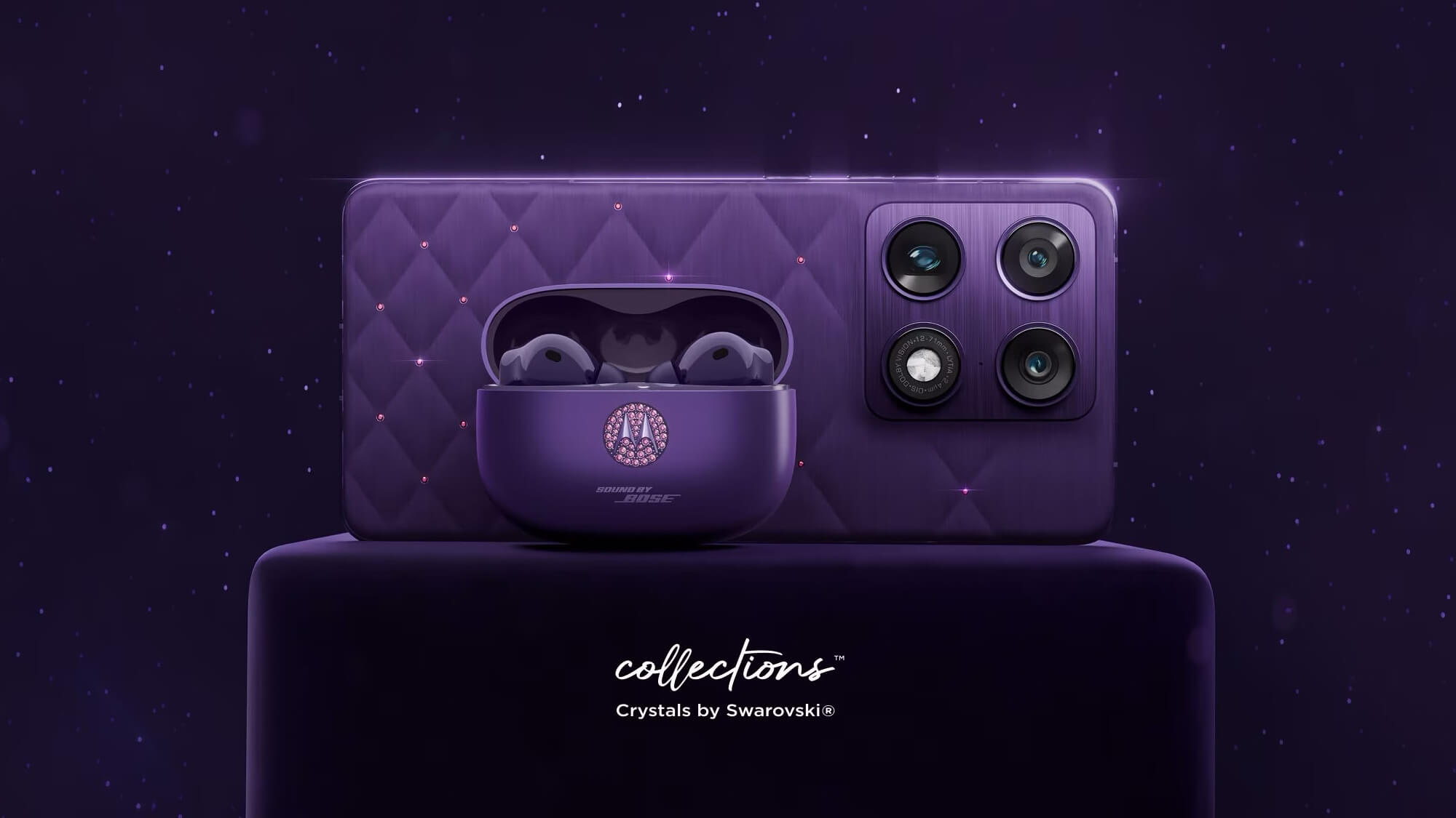 Представлены Motorola Signature и Moto Buds 2 Plus с кристаллами Swarovski