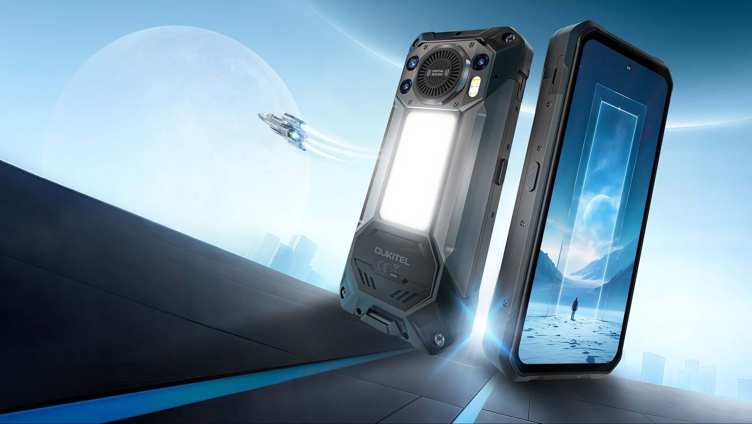 Oukitel выпустила смартфон со спутниковой связью и аккумулятором на 20 000 мА·ч