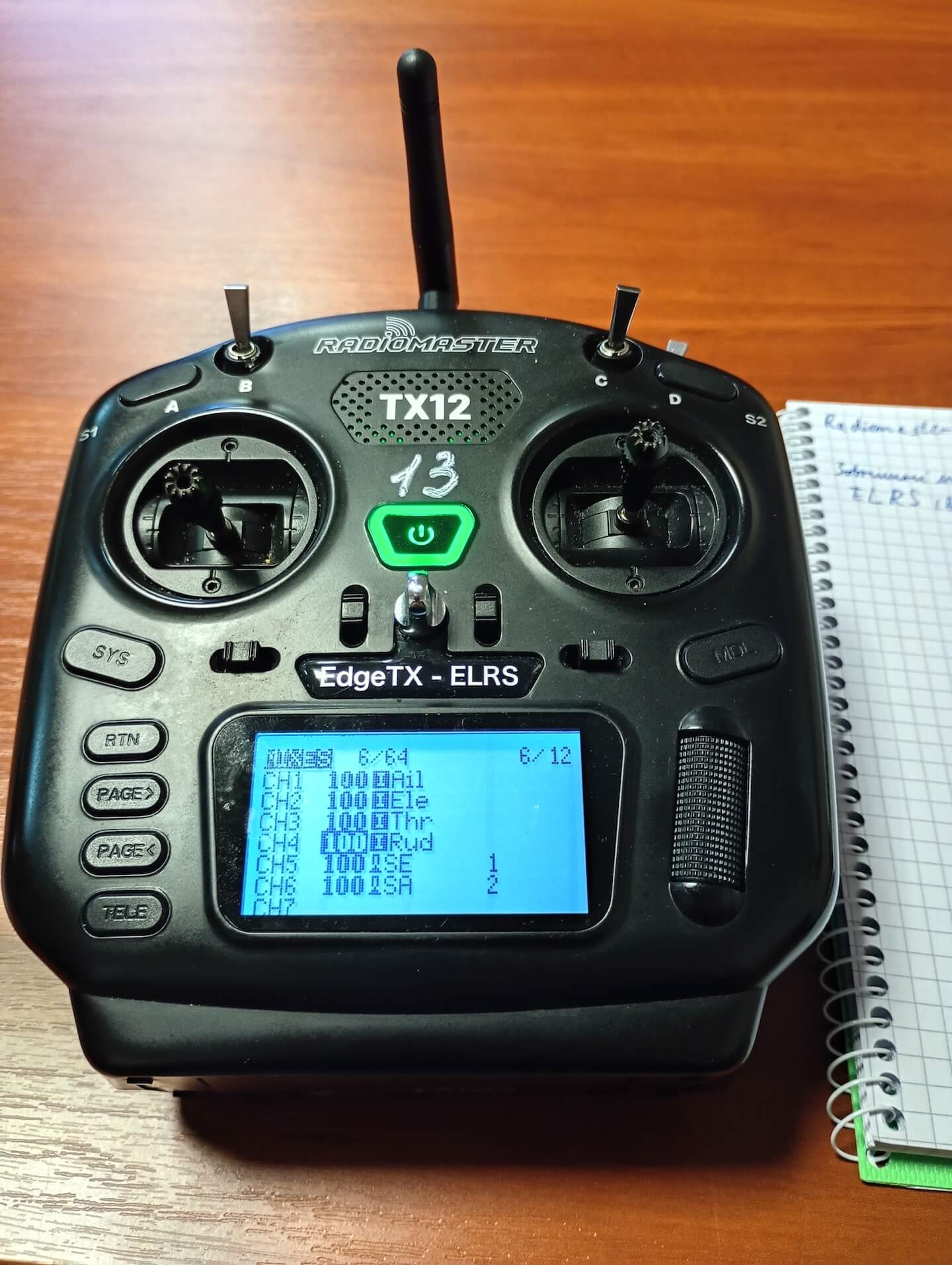 Radiomaster TX12 MKII