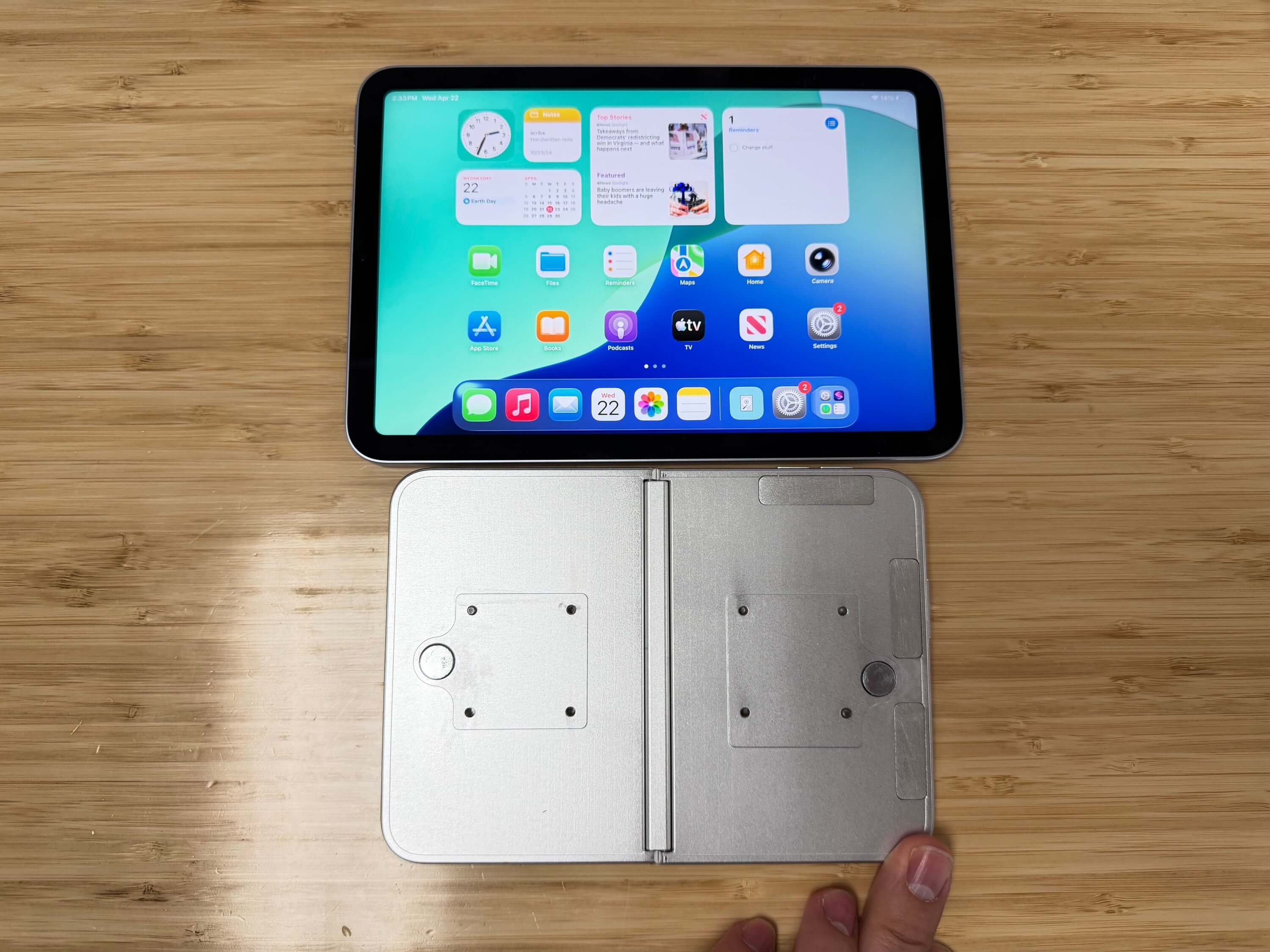 Макет iPhone Fold сравнили с iPad mini