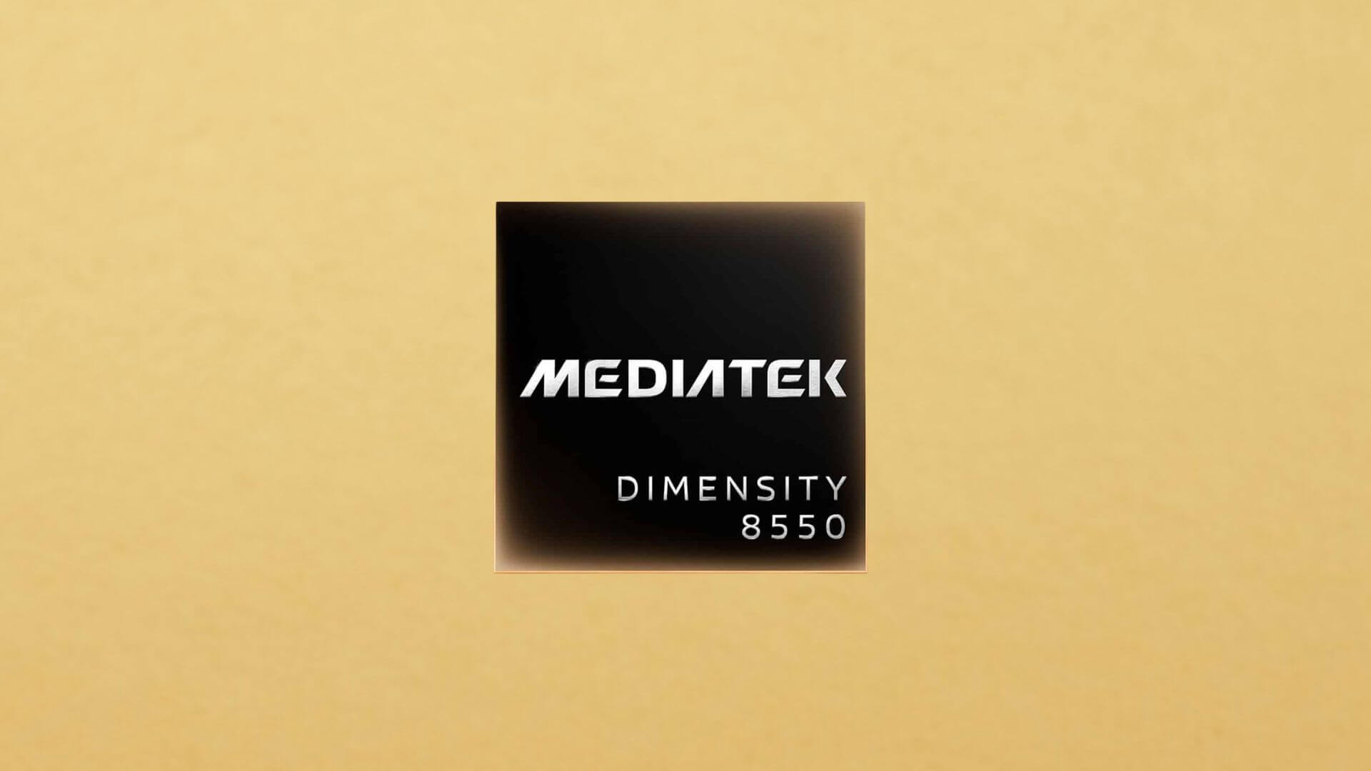 MediaTek представила мобильный процессор Dimensity 8550