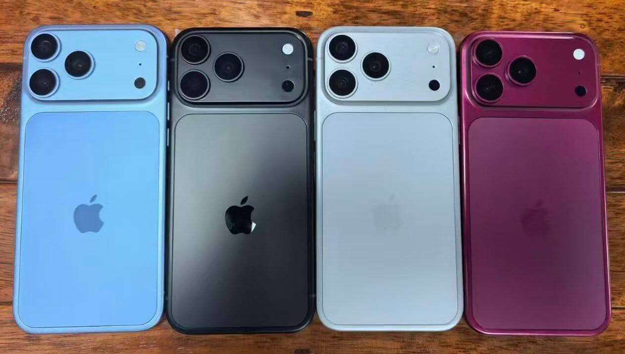 iPhone 18 Pro показали на «живых» фото в четырех расцветках