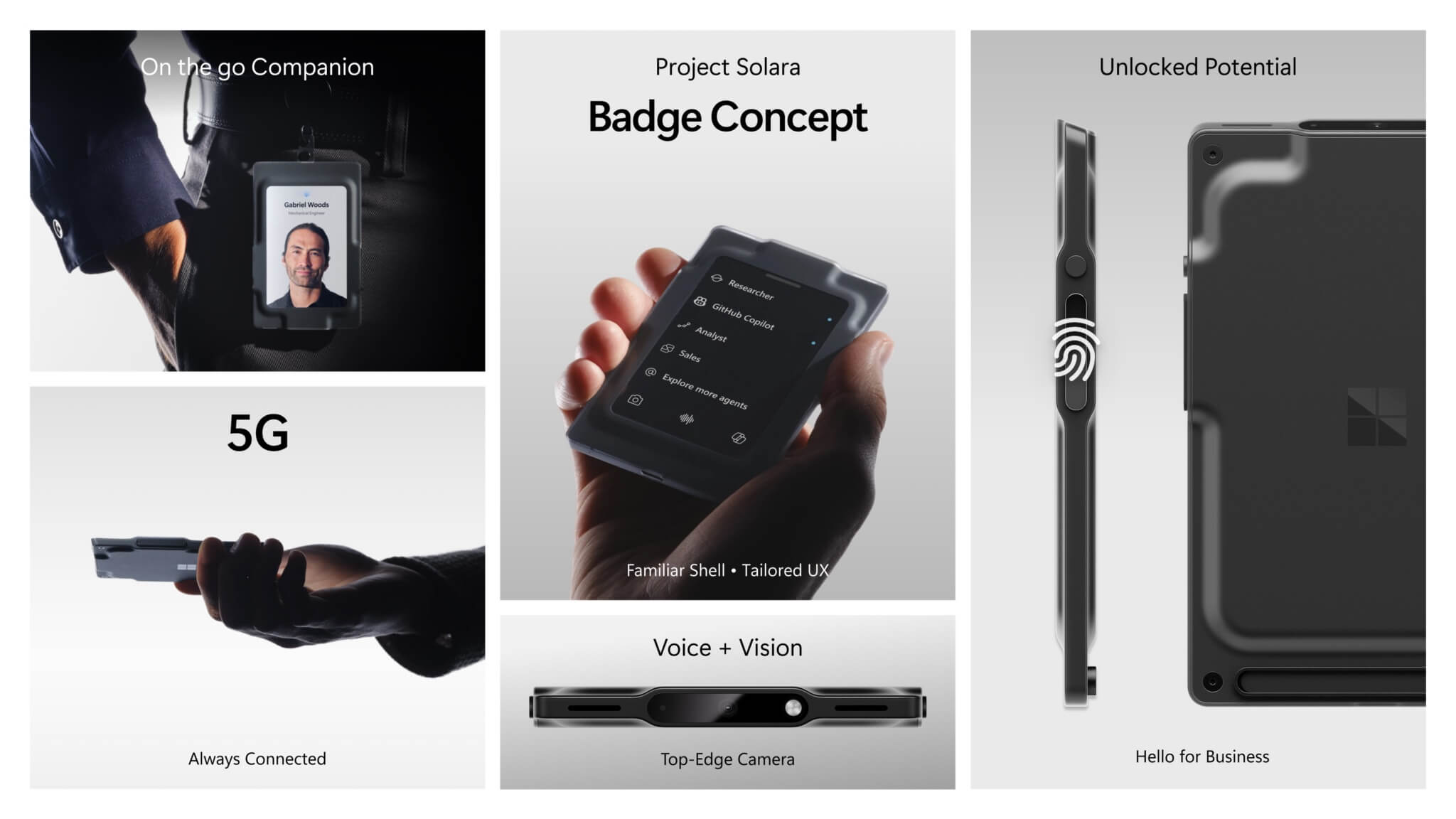 Project Solara Badge Concept