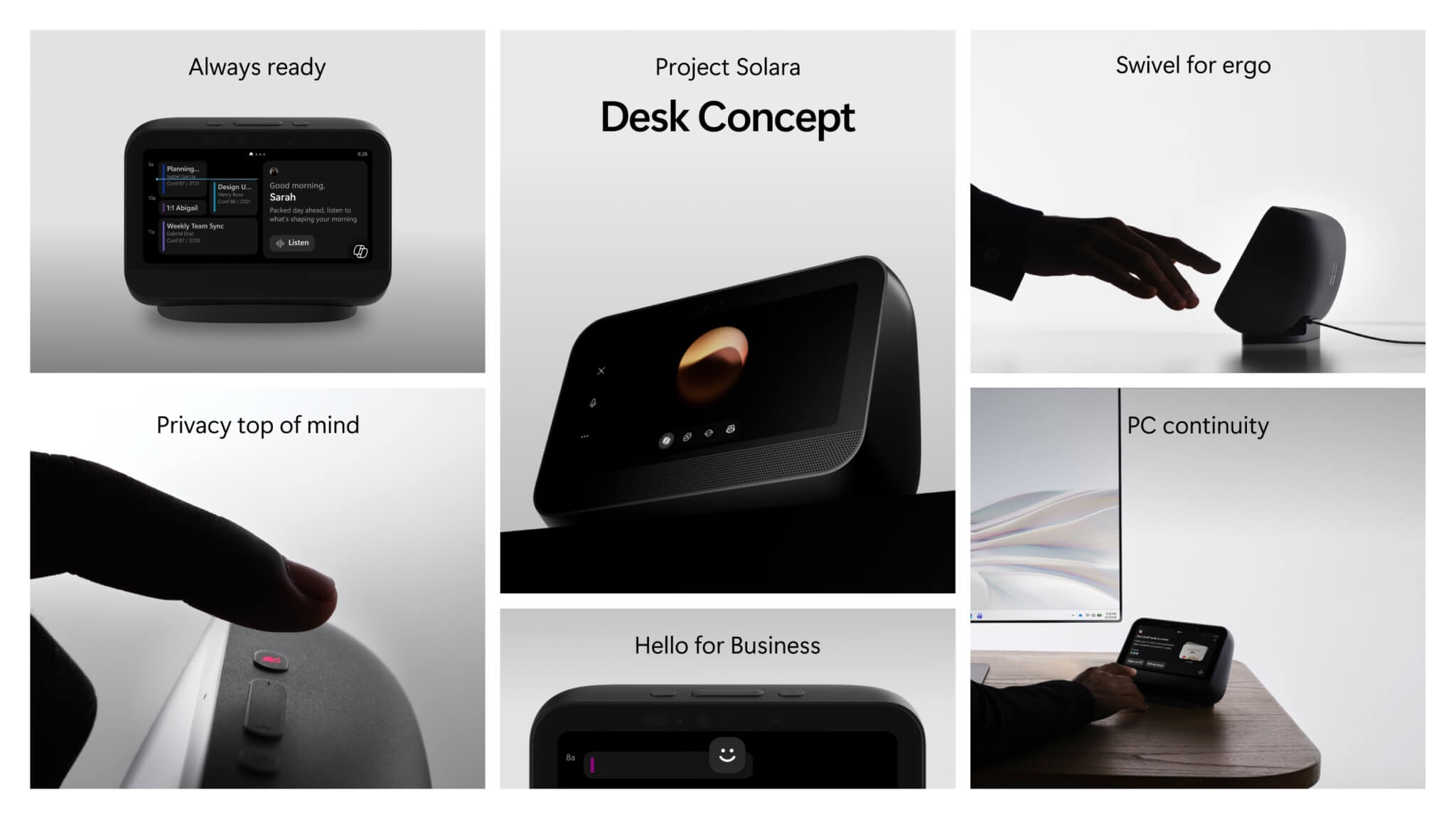 Project Solara Desk Concept