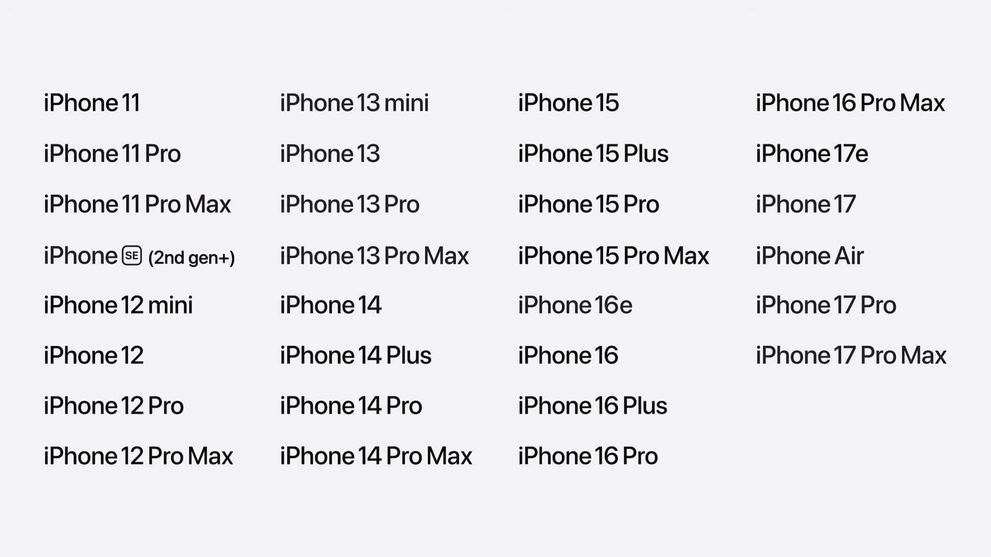 iOS 27 совместимость
