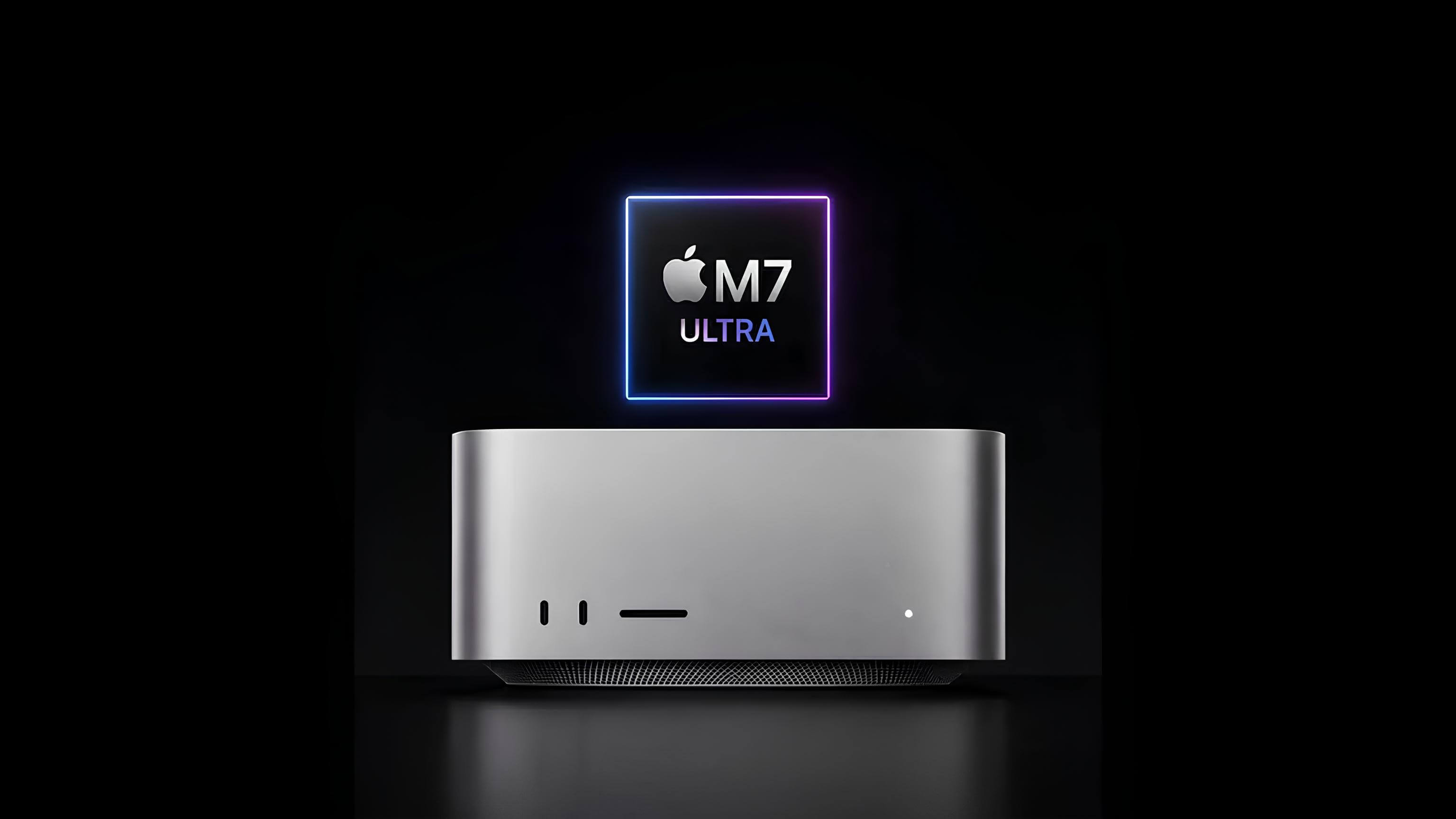 Чип Apple M7 Ultra получит до 1,5 ТБ унифицированной памяти