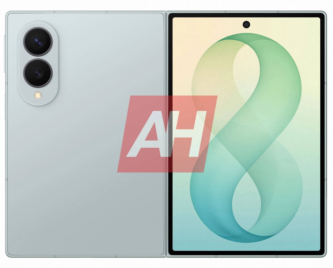 Samsung Z Fold 8 render