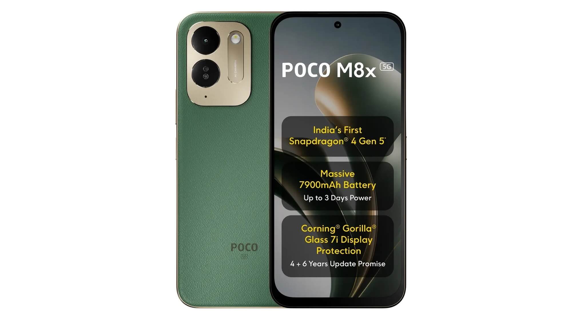 Представлен Poco M8x – 6.9-дюймовый смартфон с батареей на 7900 мА·ч