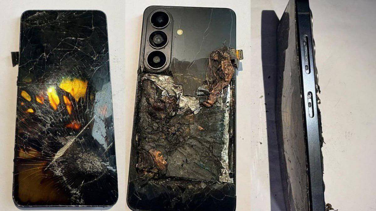 Samsung Galaxy S26 взорвался в кармане Samsung Galaxy S26 взорвался в кармане