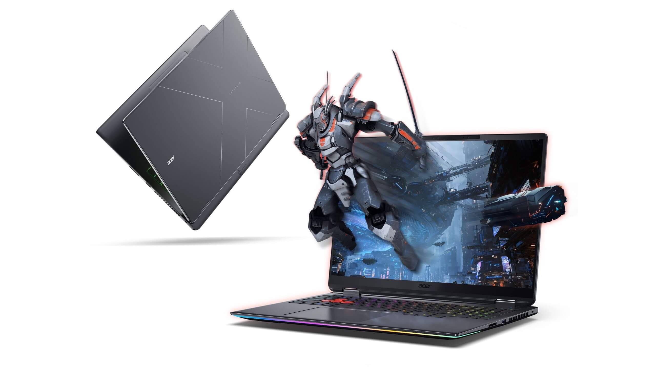 Acer представила Aspire G 3D 16 с 3D-экраном без очков и Ryzen AI Max+ 395