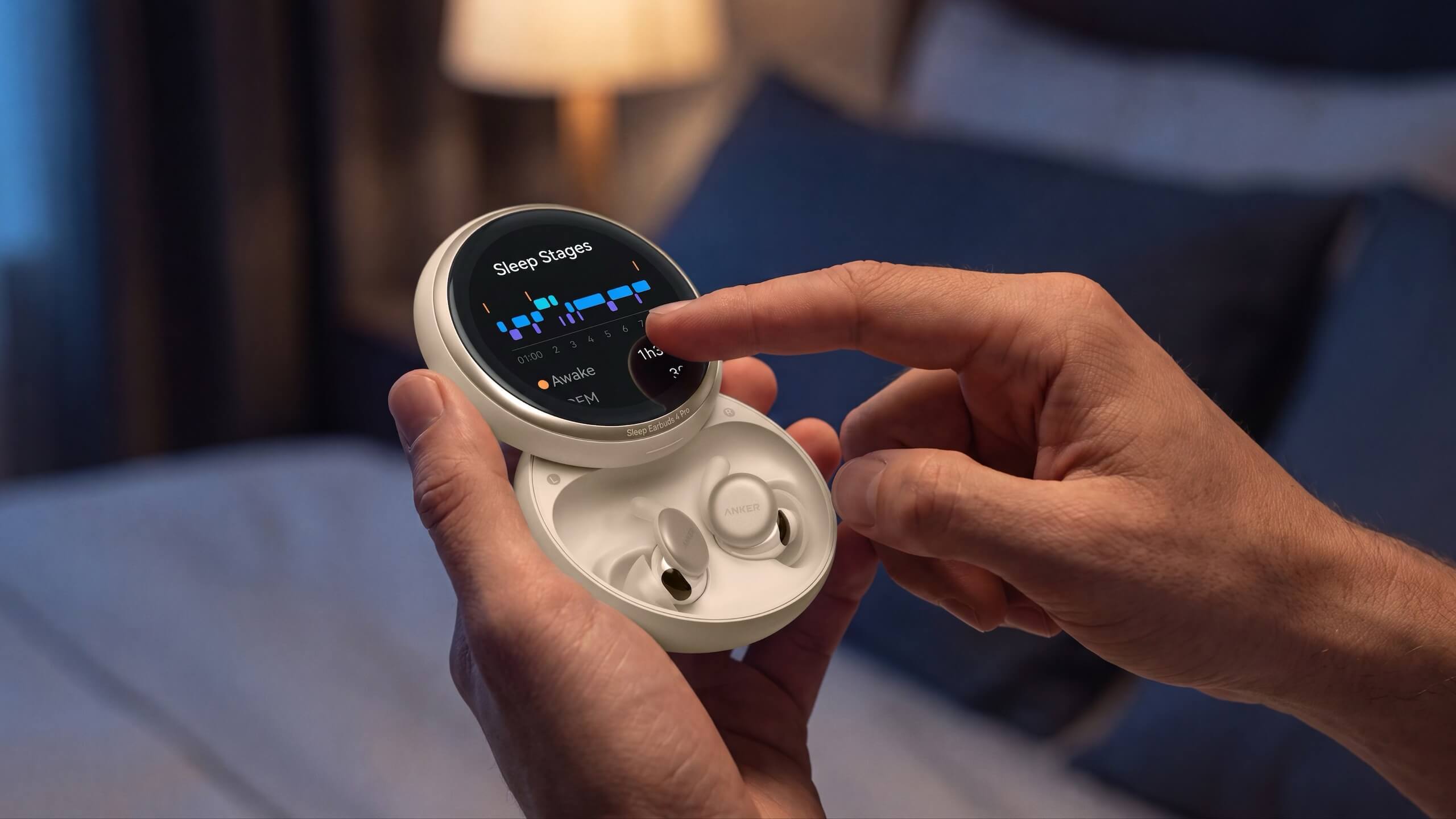 Anker представила Sleep Earbuds 4 Pro – наушники, защищающие от храпа
