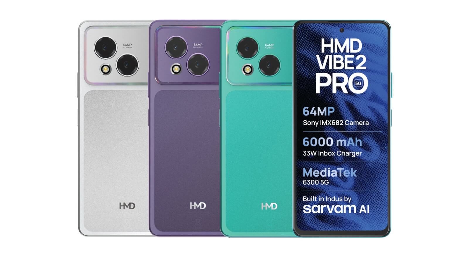 HMD Vibe2 Pro получил батарею на 6000 мА·ч и аудиоразъём