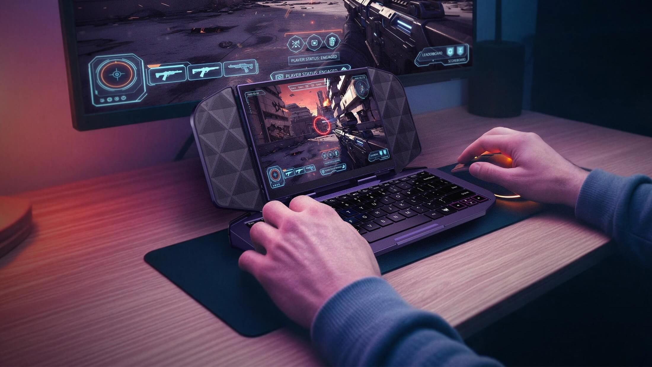 Acer показала Project DualPlay Mini – гибрид ноутбука и портативки