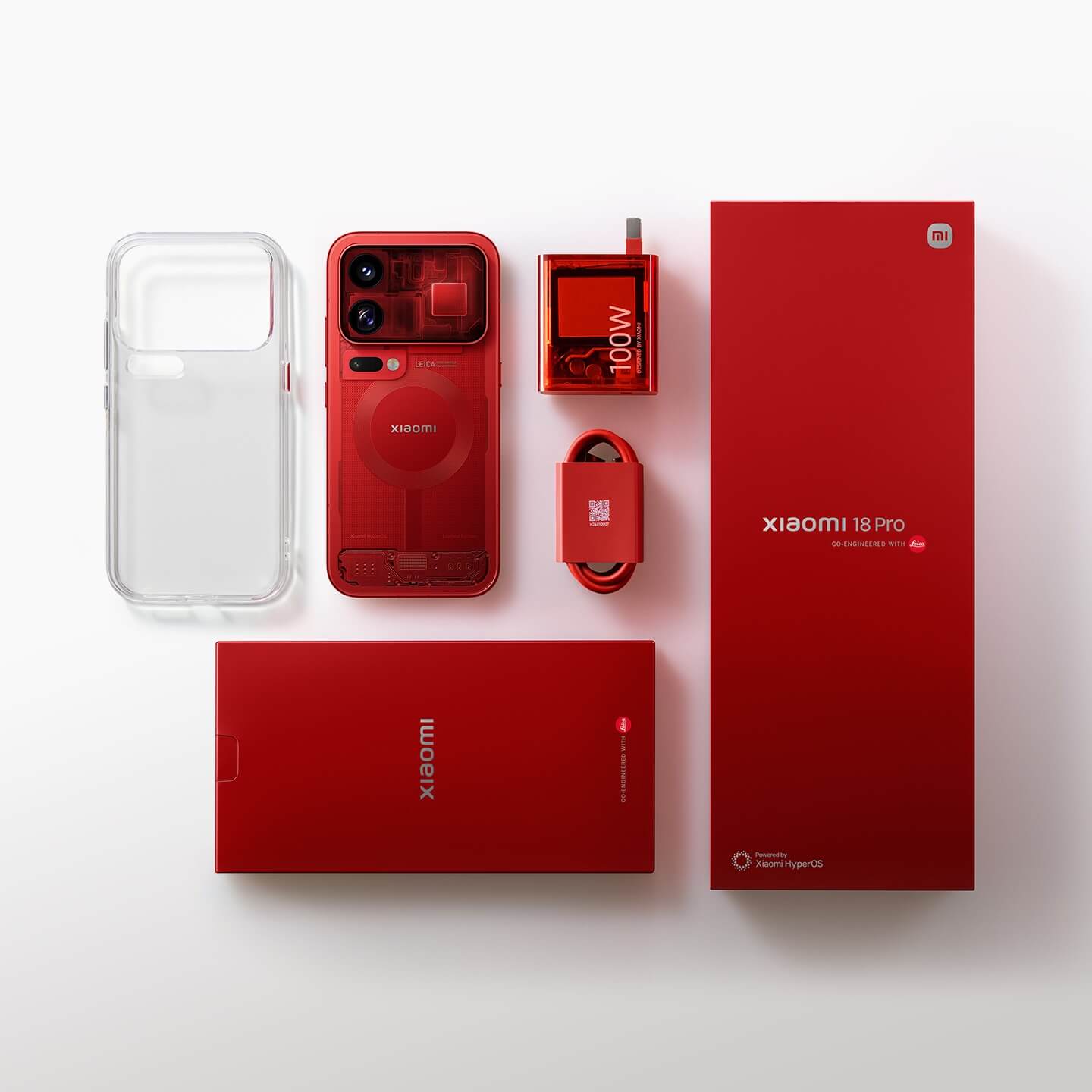 Xiaomi 18 Pro Red