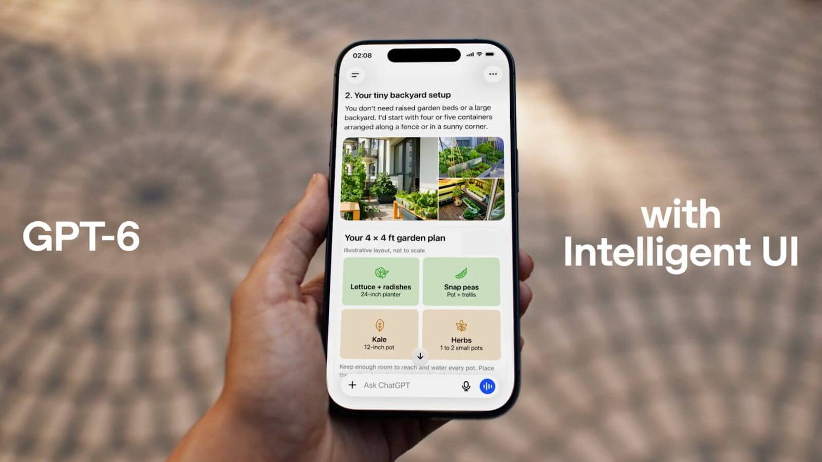 OpenAI выпустила GPT-6 с новым интерактивным интерфейсом Intelligent UI
