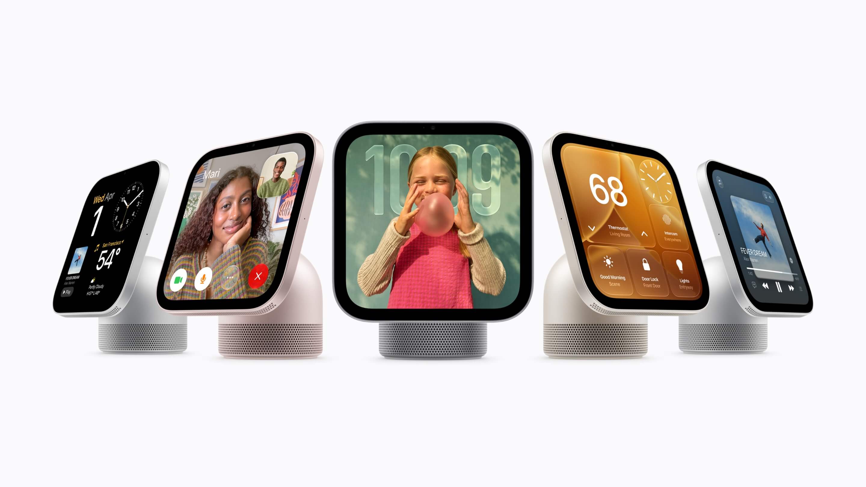 Apple представила HomeView – центр умного дома с 7-дюймовый дисплеем