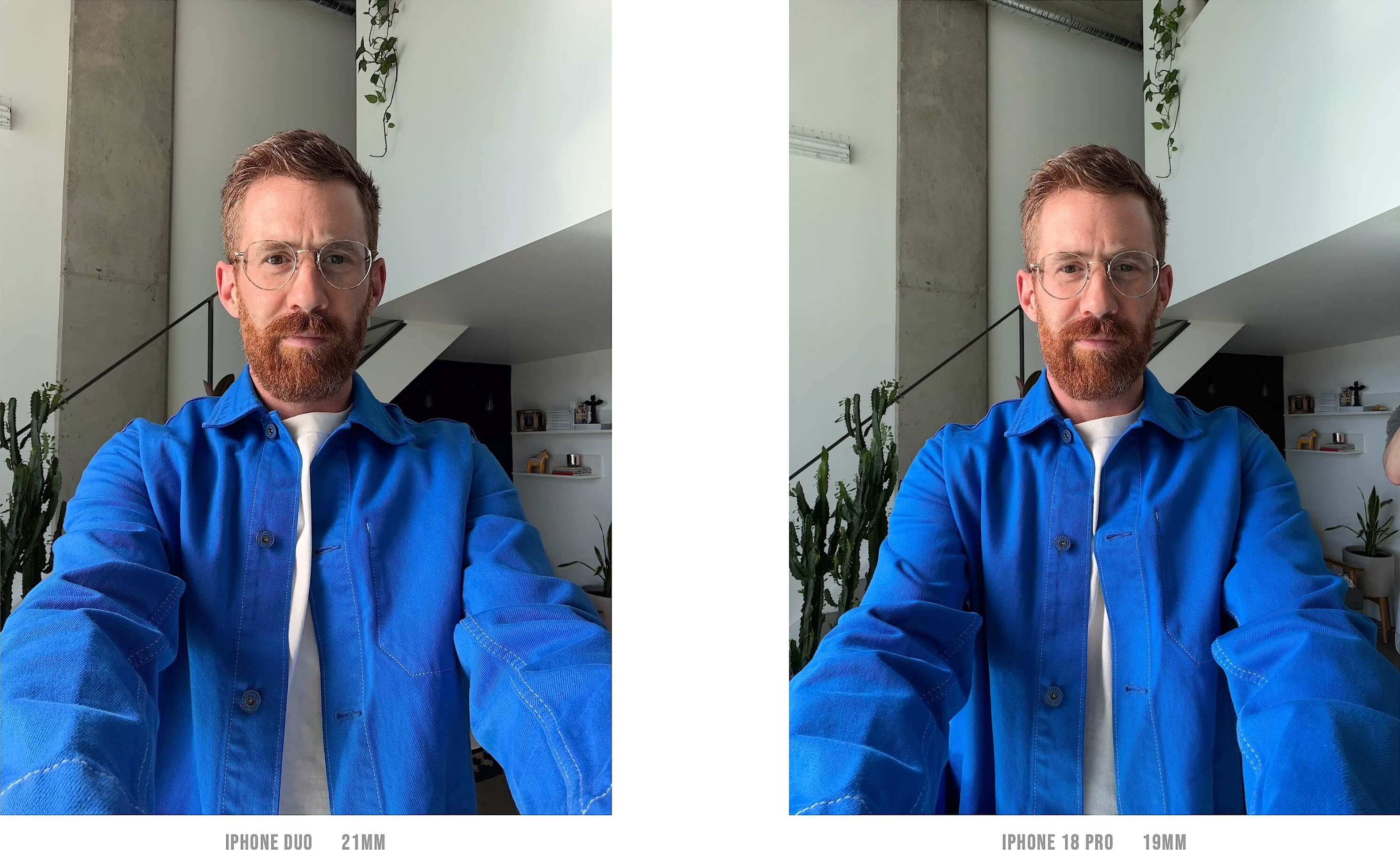 Front camera comparison Front camera comparison