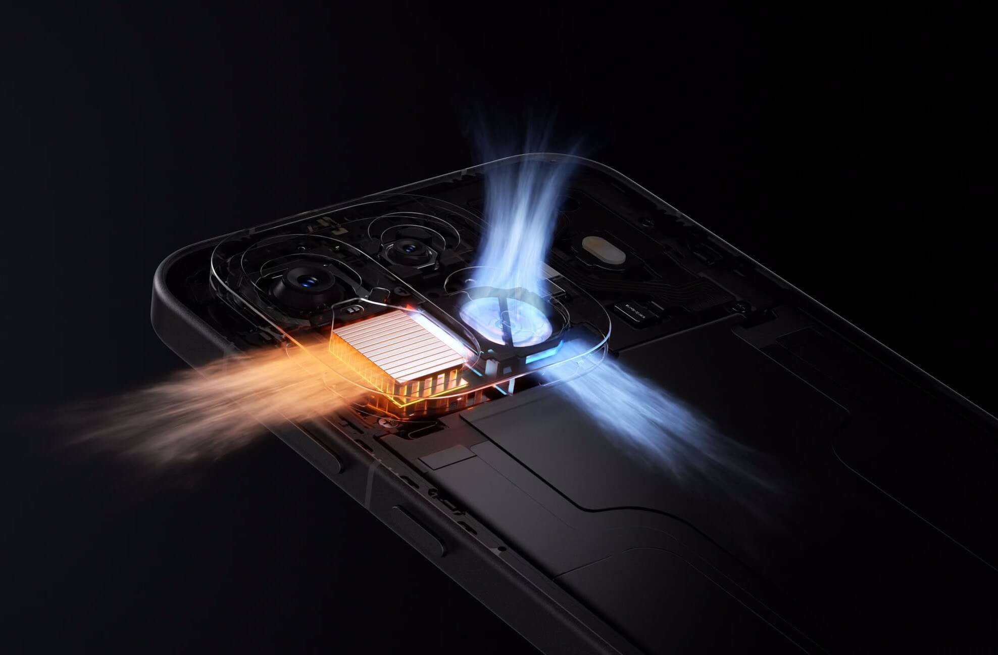 OnePlus Ace 7 cooling